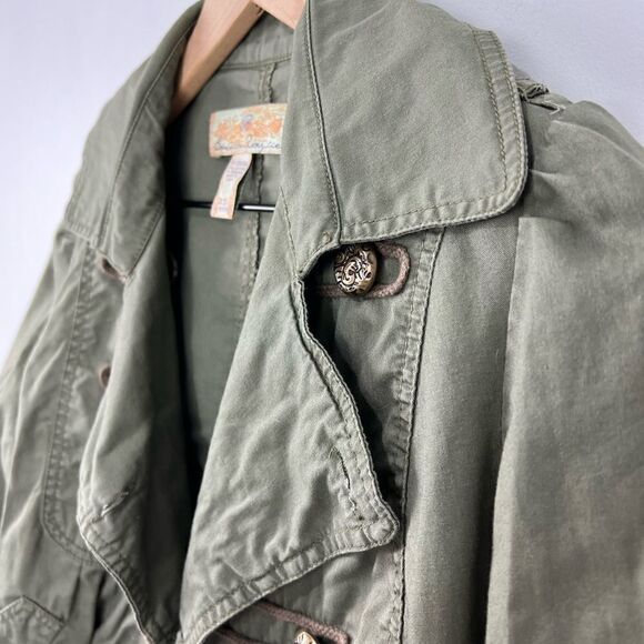 American Rag Army Green Jacket with Buttons XS - Picture 6 of 6